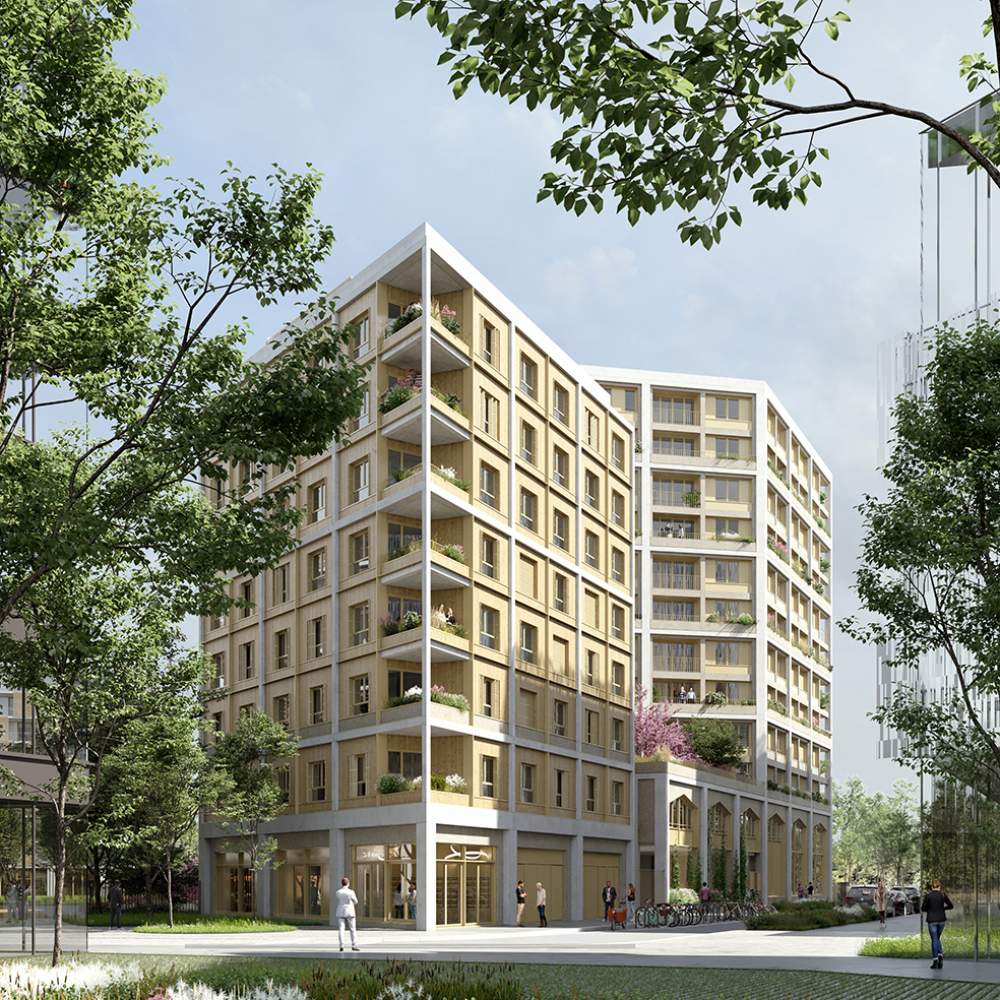 75 logements étudiants, 75 logements sociaux et médiathèque